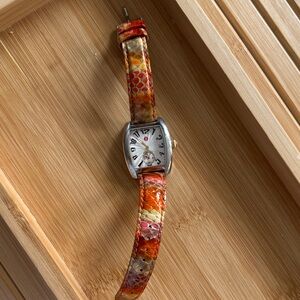 Michele Women's Watch with Multicolor Strap